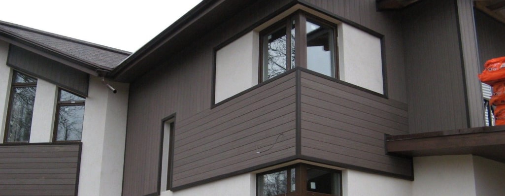 Дом с фиброцементными панелями Дом с фиброцементными панелями