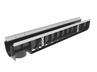 Лоток водоотводный Gidrolica Super ЛВ -10.14,5.15,5 - пластиковый, кл. Е600