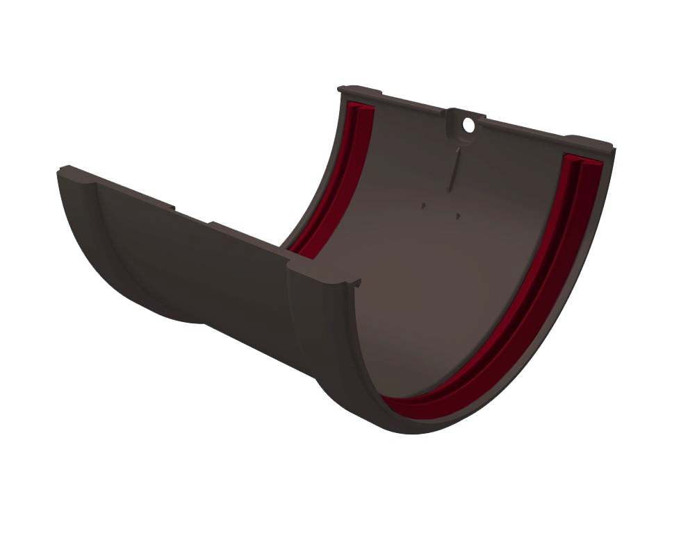 Соединитель желобов ПВХ Стандарт