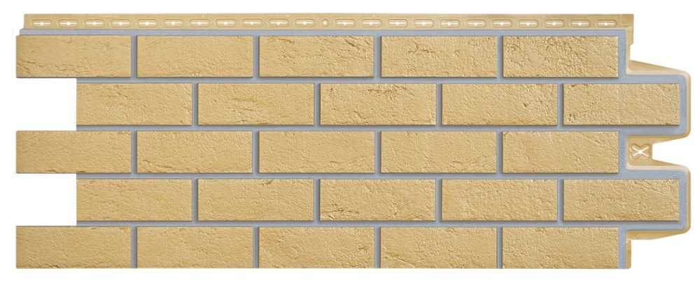 Фасадная панель Состаренный кирпич Премиум напрямую со склада завода в Екатеринбурге. Гарантируем низкую цену! Фасадная панель Состаренный кирпич Премиум