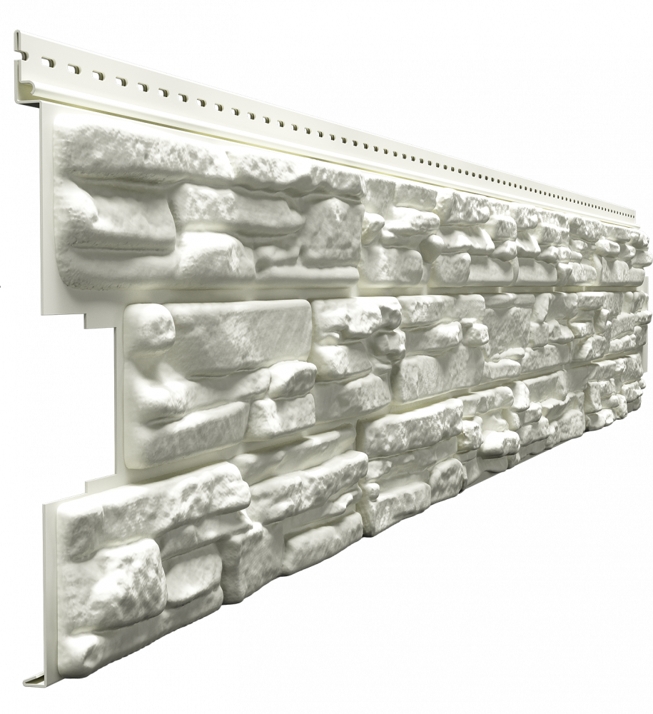 Сайдинг LUX под камень, Rocky, кокос