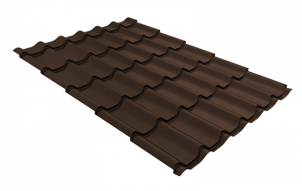 Купить металлочерепицу напрямую со склада в Екатеринбурге Металлочерепица Classic 0,45 Drap