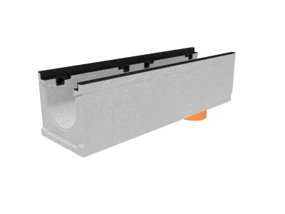 Лоток водоотводный бетонный коробчатый (СО-200мм), с чугунной насадкой, с водосливом КUв 100.29,8 (20).27(20) - BGZ-S, № -5-0 напрямую со склада завода в Екатеринбурге. Гарантируем низкую цену! Лоток водоотводный бетонный коробчатый (СО-200мм), с чугунной насадкой, с водосливом КUв 100.29,8 (20).27(20) - BGZ-S, № -5-0