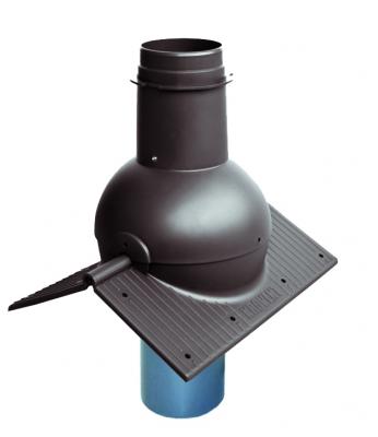 Krovent Pipe-cone коньковый выход канализации напрямую со склада завода в Екатеринбурге. Гарантируем низкую цену! Krovent Pipe-cone коньковый выход канализации