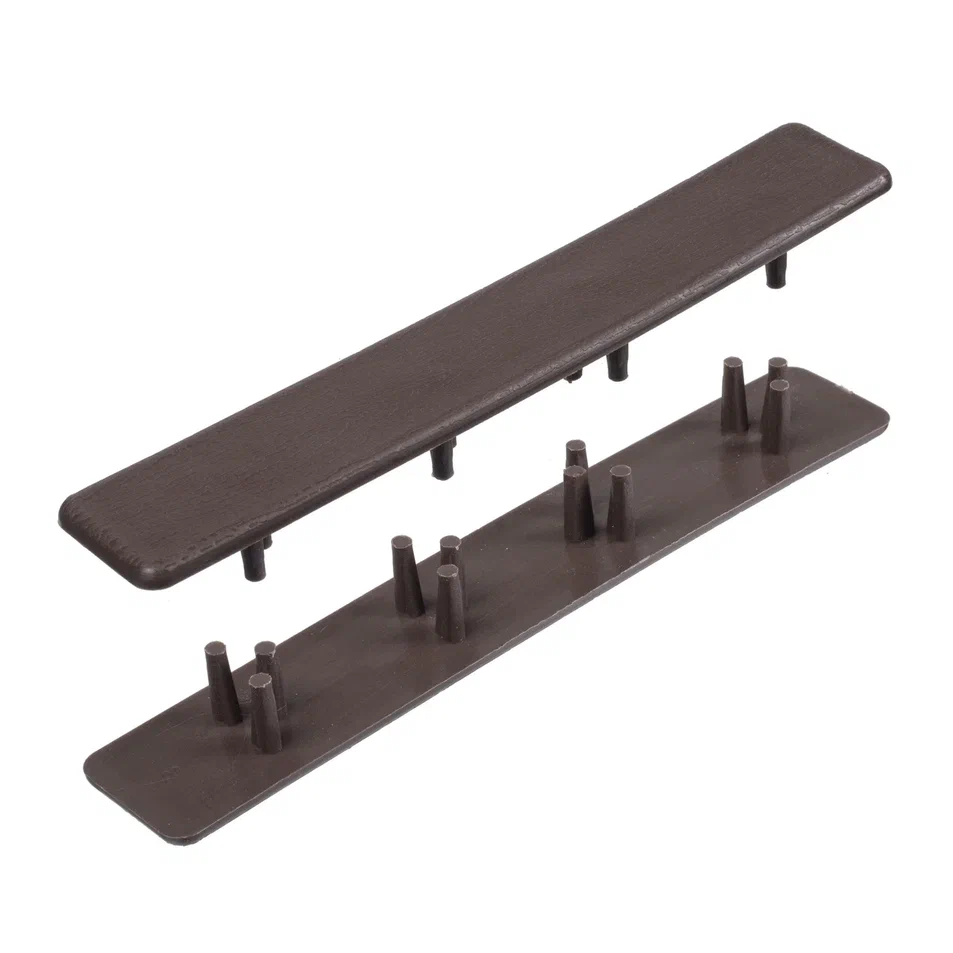 Заглушка торцевая для террасной доски TalverWood в цвет доски, пластик Заглушка торцевая для террасной доски TalverWood в цвет доски, пластик