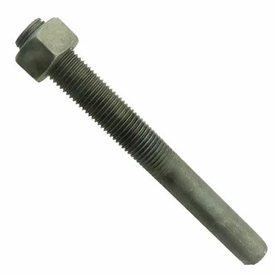 Шпилька DIN 525 приварная с гайкой M3x6 класс прочности 5.8