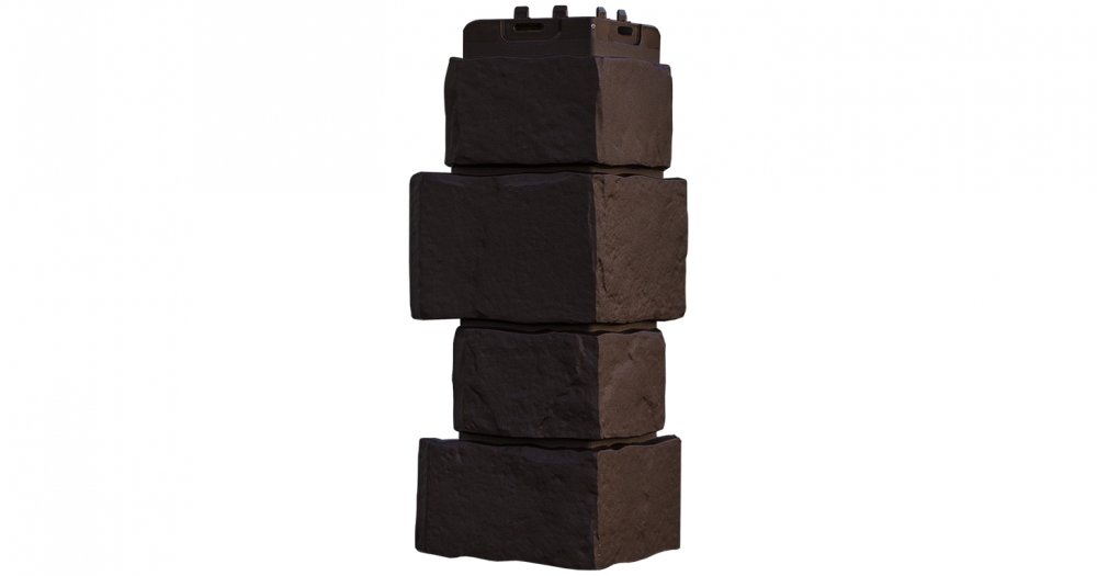 Угол наружный Крупный камень Элит напрямую со склада завода в Екатеринбурге. Гарантируем низкую цену! Угол наружный Крупный камень Элит