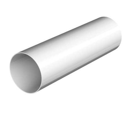 ТН ОПТИМА 120/80 мм, водосточная труба пластиковая (3 м)