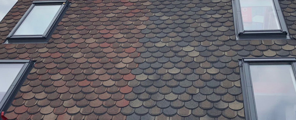 Гибкая черепица Shinglas Атлантика напрямую со склада завода в Екатеринбурге. Гарантируем низкую цену! Гибкая черепица Shinglas Атлантика