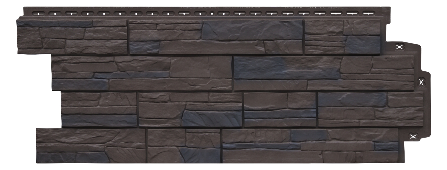 Фасадная панель Сланец Элит напрямую со склада завода в Екатеринбурге. Гарантируем низкую цену! Фасадная панель Сланец Элит