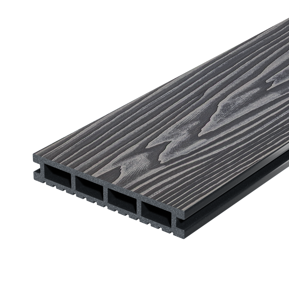 Террасная доска Decking Urban Pro Max 150х24х3000 0,45м2 Жженый Кедр (графит)