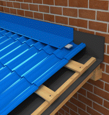 Планка примыкания верхняя (147х250х2000 мм)