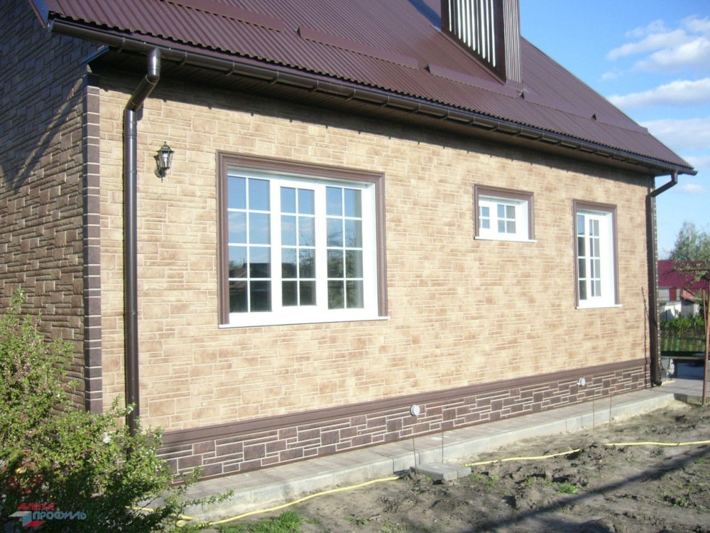 Фасадная панель Камень