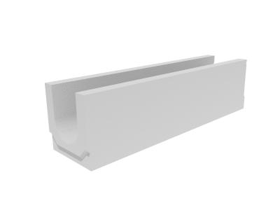 Лоток водоотводный бетонный коробчатый (СО-150мм)КU 100.24,8 (15).26,5(20) - BGU, № 5-0