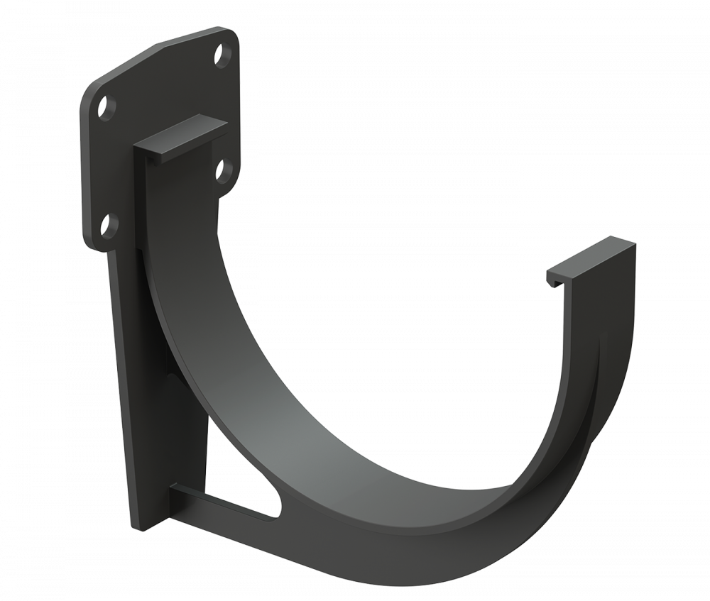 Кронштейн желоба Lux, графит, шоколад, пломбир