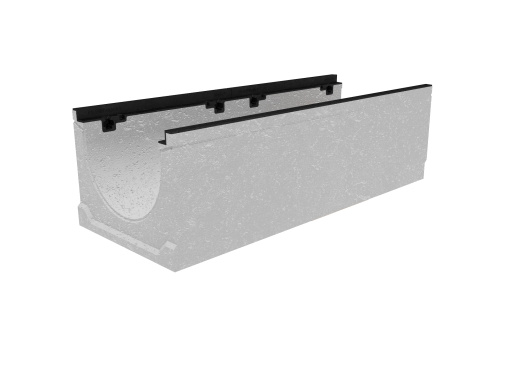 Лоток водоотводный бетонный коробчатый (СО-300мм), с чугунной насадкой КU 100.39,9 (30).30(23) - BGZ-S напрямую со склада завода в Екатеринбурге. Гарантируем низкую цену! Лоток водоотводный бетонный коробчатый (СО-300мм), с чугунной насадкой КU 100.39,9 (30).30(23) - BGZ-S