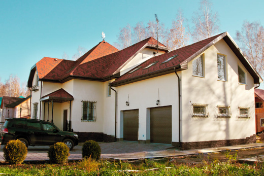 Гибкая черепица Shinglas Финская Соната напрямую со склада завода в Екатеринбурге. Гарантируем низкую цену! Гибкая черепица Shinglas Финская Соната