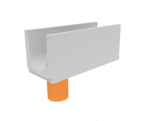 Лоток водоотводный бетонный коробчатый (СО-300мм), с водосливом КUв 100.39,4(30).42(35) - BGU, № 5-0 напрямую со склада завода в Екатеринбурге. Гарантируем низкую цену! Лоток водоотводный бетонный коробчатый (СО-300мм), с водосливом КUв 100.39,4(30).42(35) - BGU, № 5-0