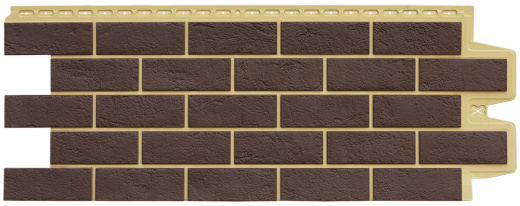 Фасадная панель Состаренный кирпич Элит