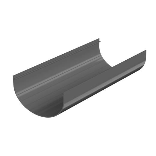 ТН ОПТИМА 120/80 мм, водосточный желоб пластиковый (3 м)