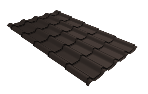 Металлочерепица Kamea 0,5 Satin Matt TX