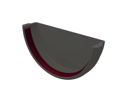 Заглушка желоба универсальная ПВХ Стандарт