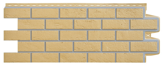Фасадная панель Состаренный кирпич Премиум