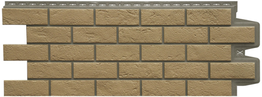 Фасадная панель Состаренный кирпич Элит