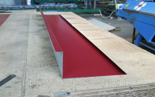 Планка примыкания нижняя (122х250х2000 мм)