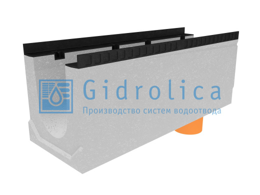 Лоток водоотводный бетонный коробчатый (СО-200мм), с водосливом КUв 100.34(20).38,5(31,5) - BGМ, № 15-0 напрямую со склада завода в Екатеринбурге. Гарантируем низкую цену! Лоток водоотводный бетонный коробчатый (СО-200мм), с водосливом КUв 100.34(20).38,5(31,5) - BGМ, № 15-0