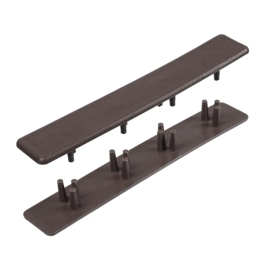 Заглушка торцевая для террасной доски TalverWood в цвет доски, пластик Заглушка торцевая для террасной доски TalverWood в цвет доски, пластик