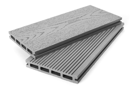 Террасная доска ДПК Grand Line 140мм вельвет и тиснение под дерево Серый 3м (БШТ) Террасная доска ДПК Grand Line 140мм вельвет и тиснение под дерево Серый 3м (БШТ)