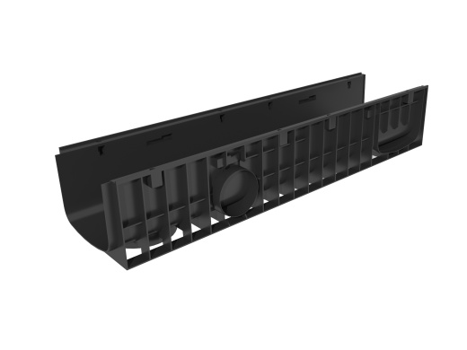 Лоток водоотводный Gidrolica Standart ЛВ-20.24,6.18,5 - пластиковый напрямую со склада завода в Екатеринбурге. Гарантируем низкую цену! Лоток водоотводный Gidrolica Standart ЛВ-20.24,6.18,5 - пластиковый