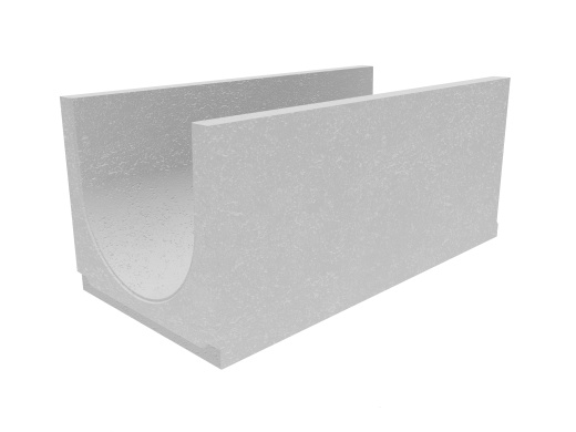 Лоток водоотводный бетонный коробчатый (СО-400мм), с уклоном 0,5% КUу 100.49,4(40).49(42) - BGU, № 19