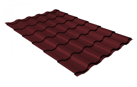 Купить металлочерепицу напрямую со склада в Екатеринбурге Металлочерепица Kredo 0,5 Satin Matt