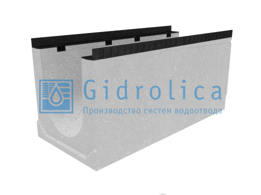 Лоток водоотводный бетонный коробчатый (СО-300мм)КU 100.44(30).50(43) - BGМ, № 10-0