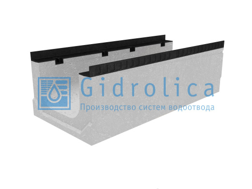 Лоток водоотводный бетонный коробчатый (СО-300мм) КП 100.44(30).31(24) - BGМ-F