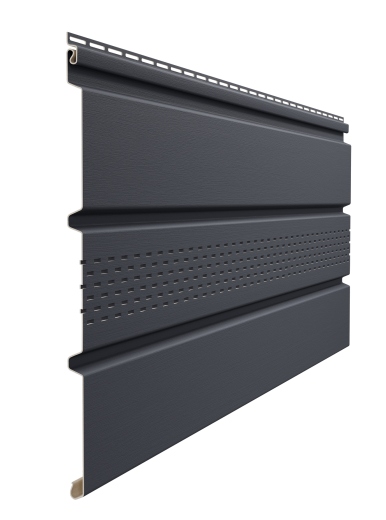 Софит Standard, T4 с центральной перфорацией, графит, шоколад, пломбир