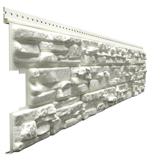 Сайдинг LUX под камень, Rocky, кокос напрямую со склада завода в Екатеринбурге. Гарантируем низкую цену! Сайдинг LUX под камень, Rocky, кокос