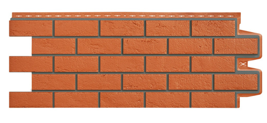 Фасадная панель Состаренный кирпич Премиум