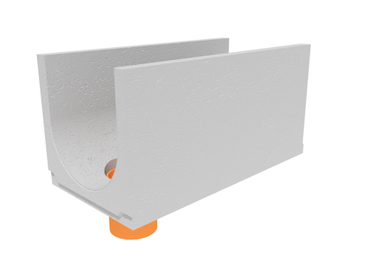 Лоток водоотводный бетонный коробчатый (СО-400мм), с водосливом КUв 100.49,4(40).49,5(42,5) - BGU, № 20-0 напрямую со склада завода в Екатеринбурге. Гарантируем низкую цену! Лоток водоотводный бетонный коробчатый (СО-400мм), с водосливом КUв 100.49,4(40).49,5(42,5) - BGU, № 20-0