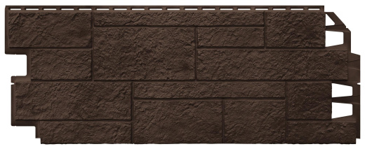 Фасадная панель Vilo Sandstone Dark Brown