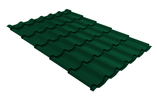 Купить металлочерепицу напрямую со склада в Екатеринбурге Металлочерепица Classic 0,5 Satin