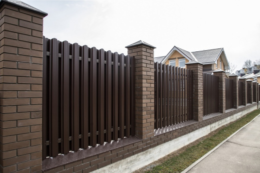 Штакетник П-образный 100 мм Полиэстер