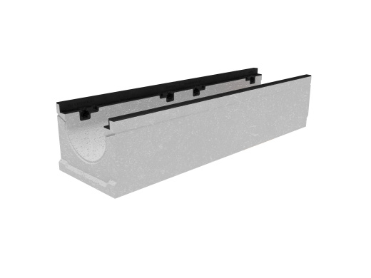 Лоток водоотводный бетонный коробчатый (СО-200мм), с чугунной насадкой КU 100.29,8 (20).22(15) - BGZ-S, № -15-0 напрямую со склада завода в Екатеринбурге. Гарантируем низкую цену! Лоток водоотводный бетонный коробчатый (СО-200мм), с чугунной насадкой КU 100.29,8 (20).22(15) - BGZ-S, № -15-0