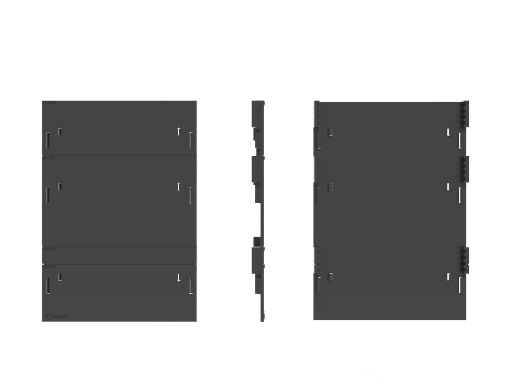Заглушка торцевая VS LINE DN100 - пластиковая